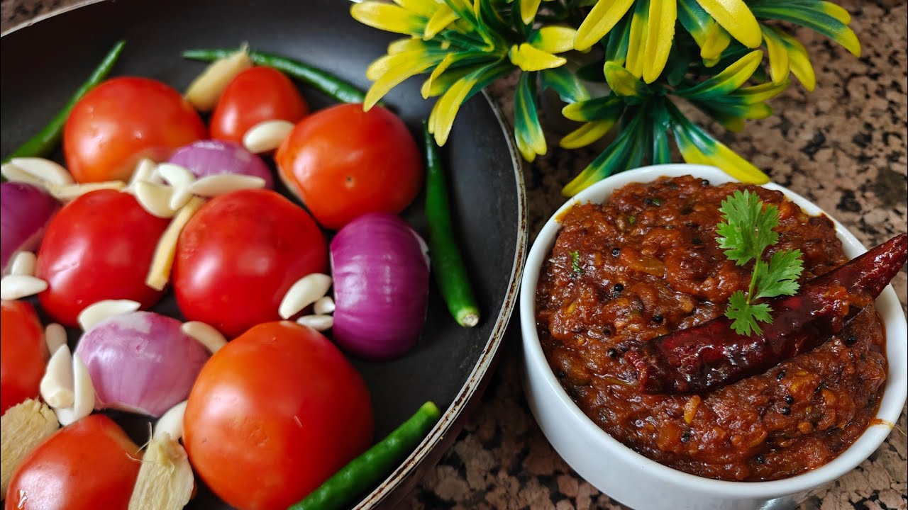 टमाटर की ऐसी मजेदार रेसिपी देखते ही हैरान रह जायेंगे आपअकेले ही पूरी खालेंगे| Tomato Tamatar Chutney