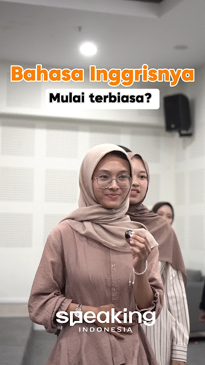 Bahasa inggrisnya 'MULAI TERBIASA' apa ya?? #belajarbahasainggris #tebaktebakankata #english