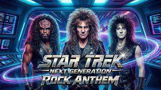 What If Star Trek Tng The Next Generation Was An 80S Rock Anthem?