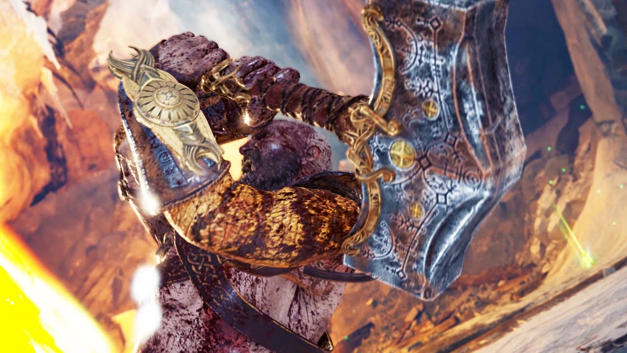 God of War - Thor's Hammer Mjolnir Mod 