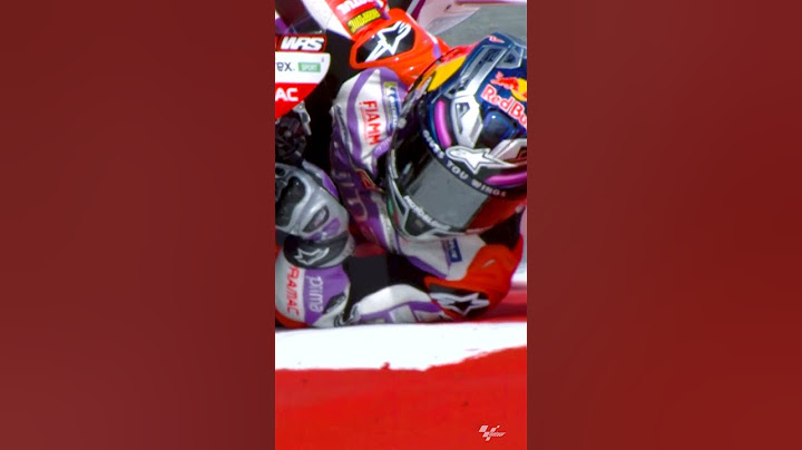 Jorge Martin's ridiculous lean angle 🤯 | 2023 #CatalanGP