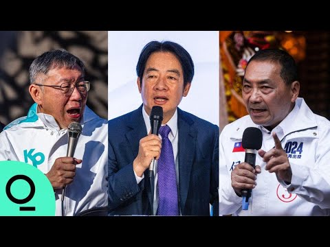 Taiwan election: opposition parties make final pitch to voters
