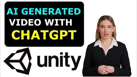 ChatGPT and AI generated videos for first time : Unity Game