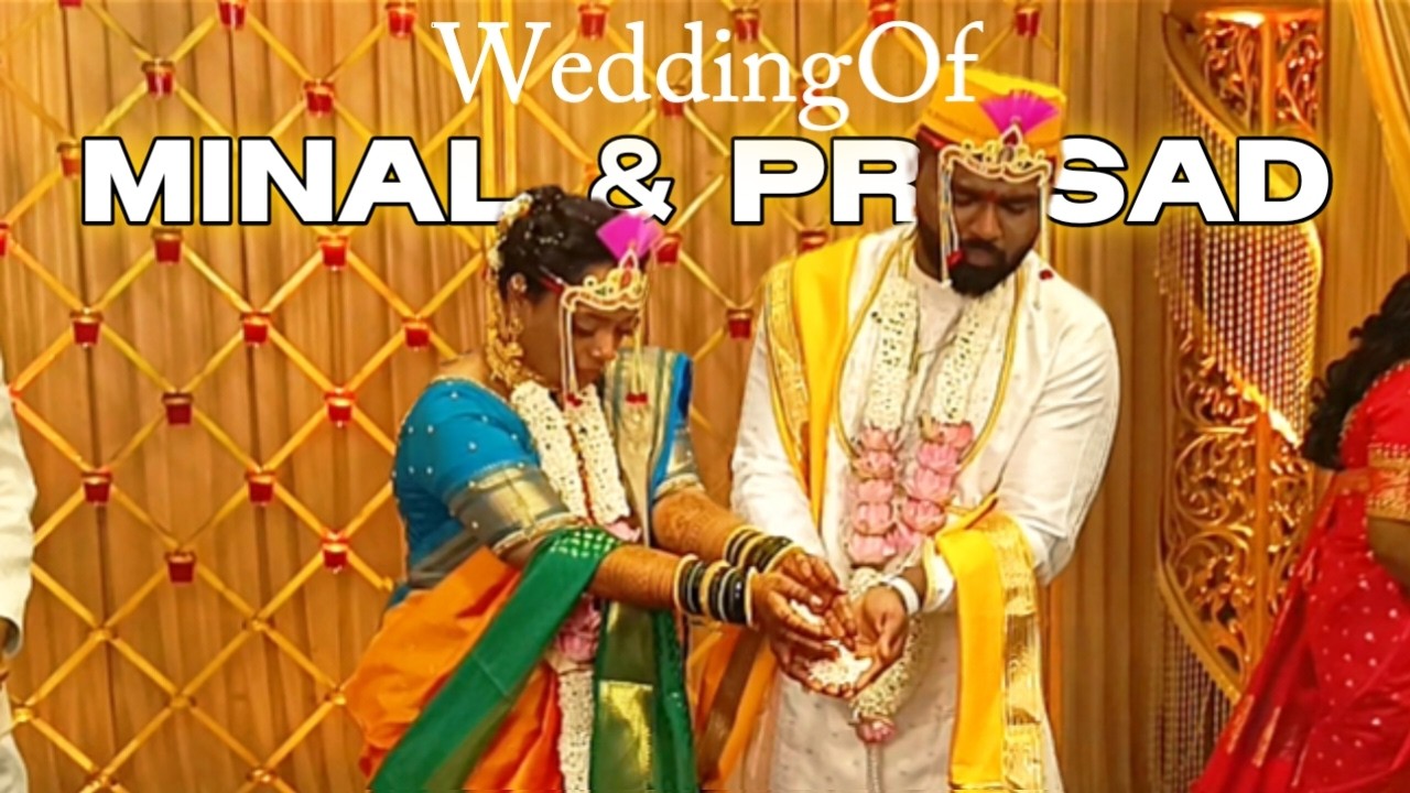 Prasad Weds Minal | Marathi Wedding | #wedding #marathi #sister #shadi #love #cousins #viral #vlog