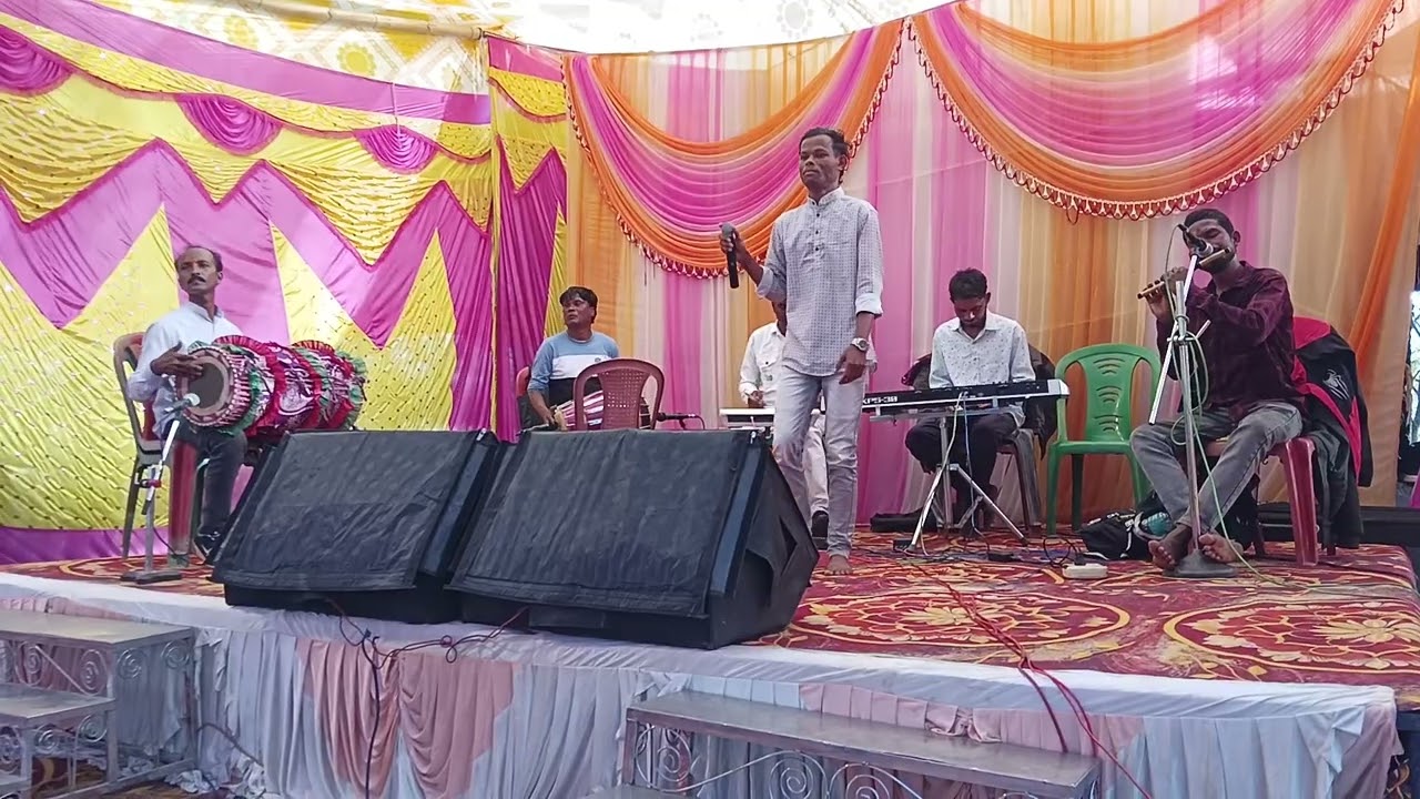 Joketa Shivratri stage program singer- Bisnath Ahir theth nagpuri bhajan geet 