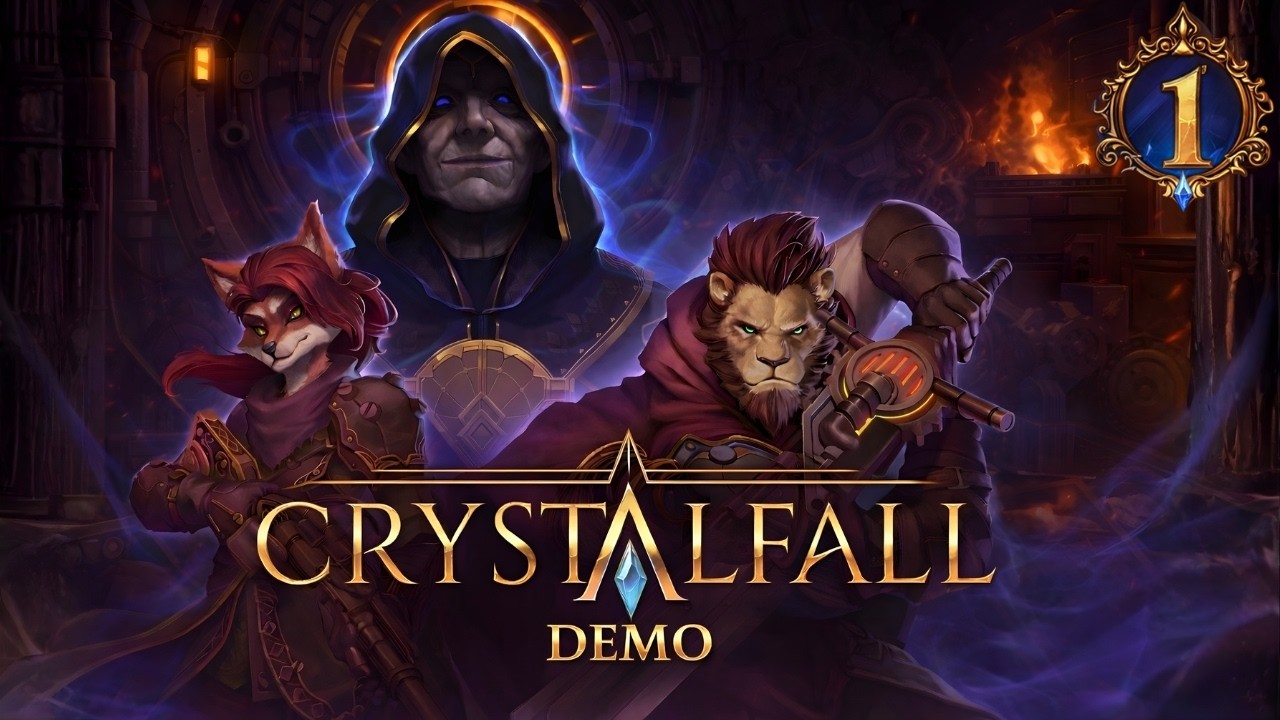 Crystalfall Демо Прохождение — Часть 1: Старт игры и боевая система [На русском | 2K 60FPS]