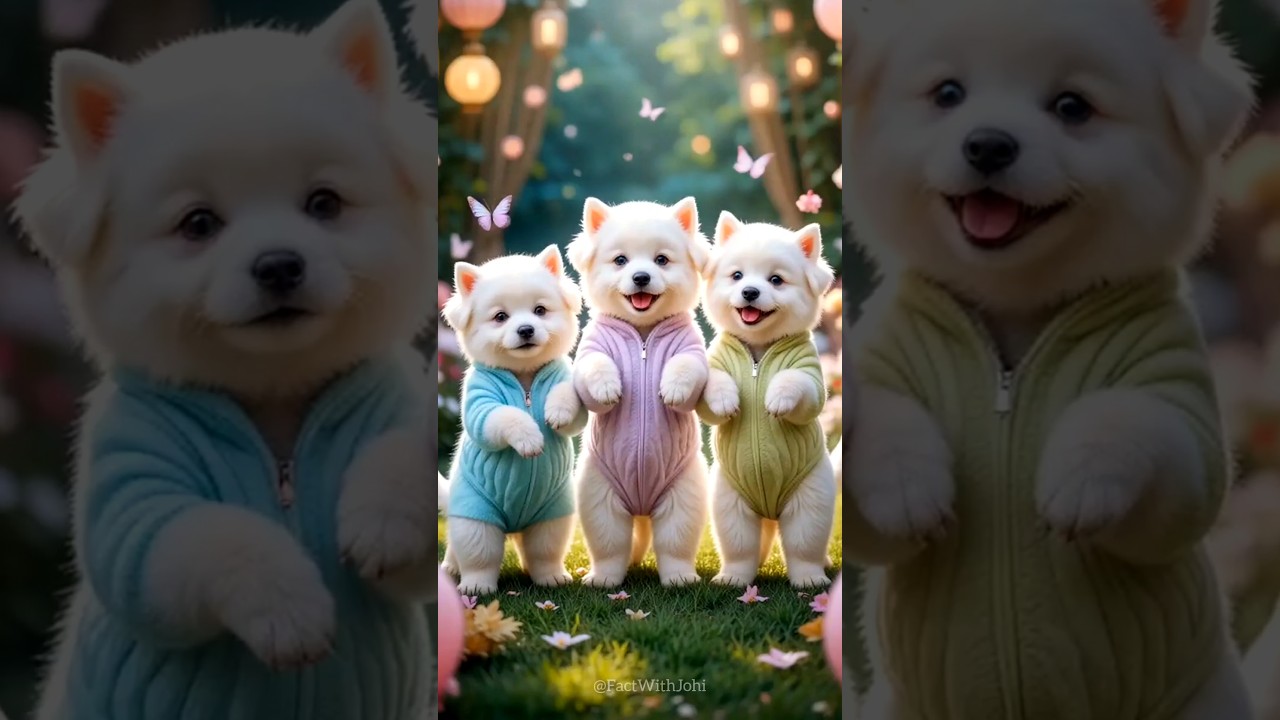 Cute Puppies Crazy Dance 😆| 