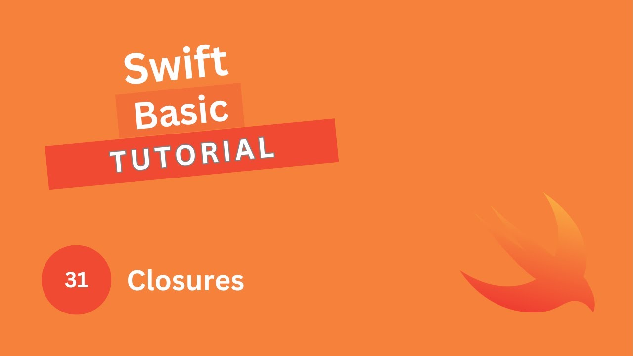 Swift Basic Tutorial #31 - Closures - YouTube