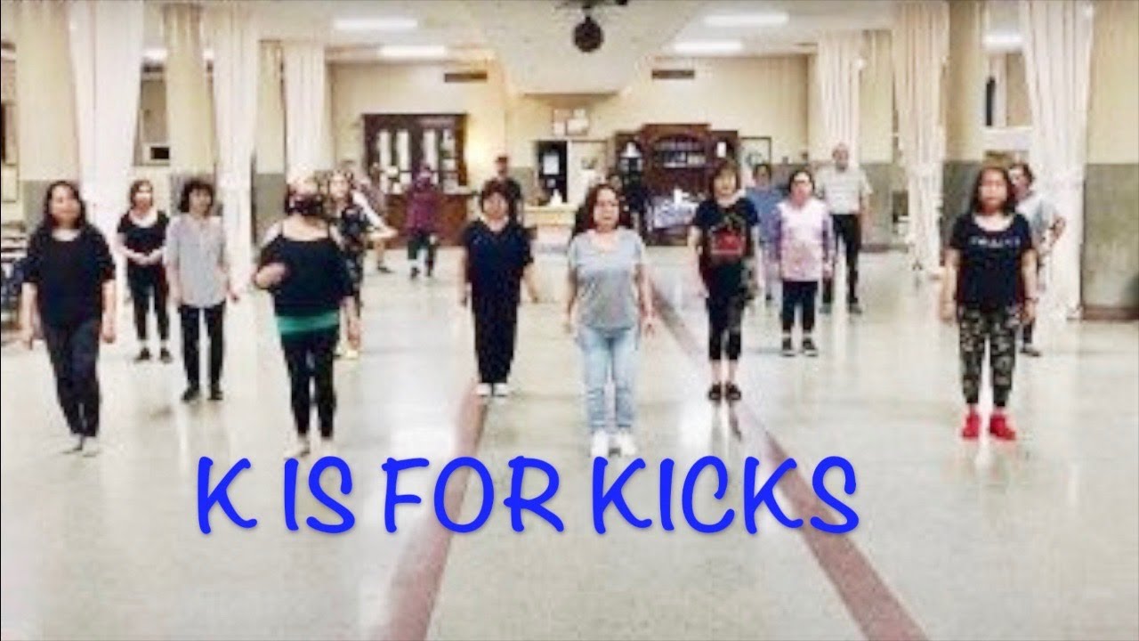 K is For Kicks Line Dance YouTube
