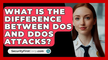 What Is the Difference Between DoS and DDoS Attacks? | SecurityFirstCorp News