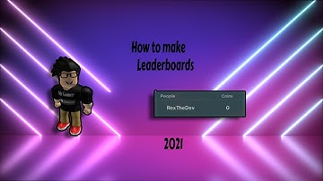 Leaderstats Tutorial Roblox Studio 2021