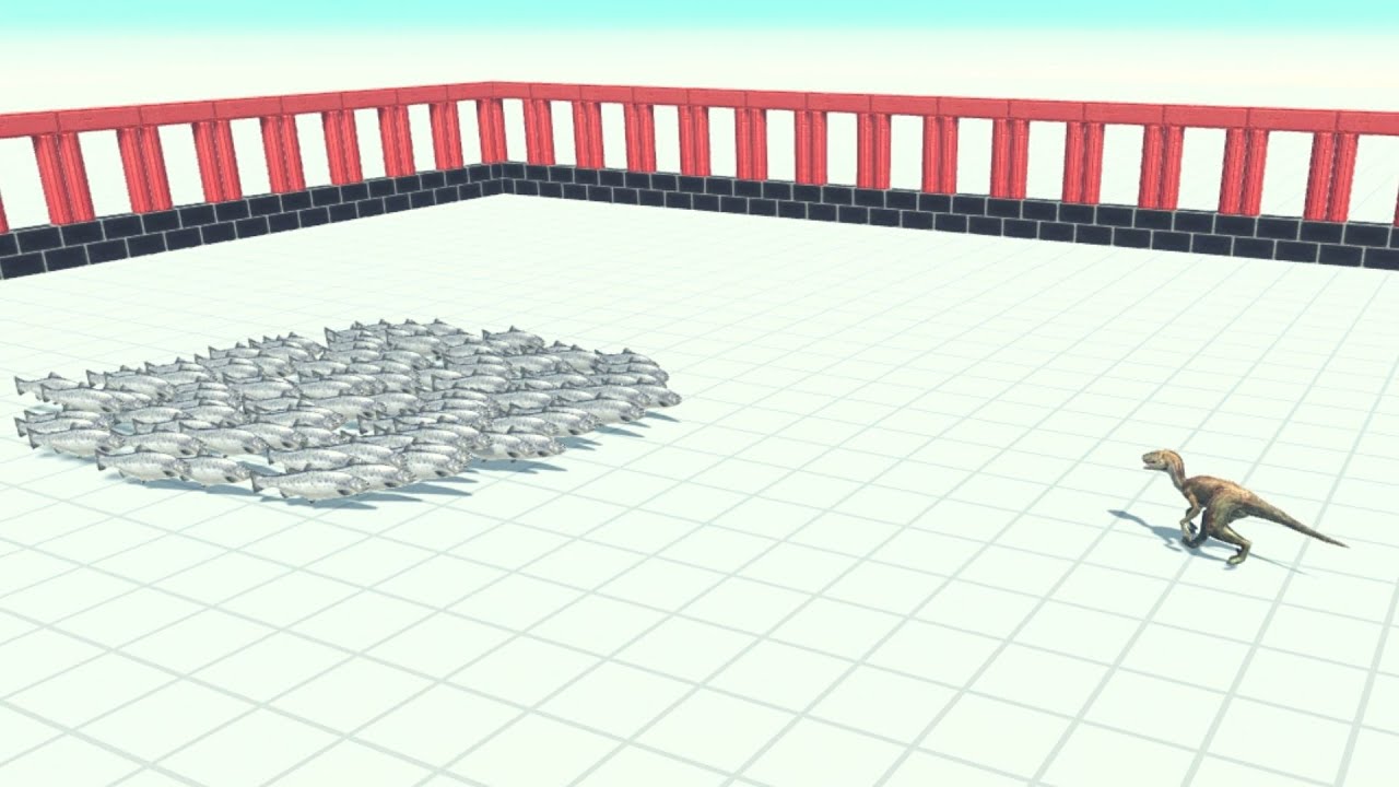 100x Salmon Vs Every Unit ARBS | Animal Revolt Battle Simulator