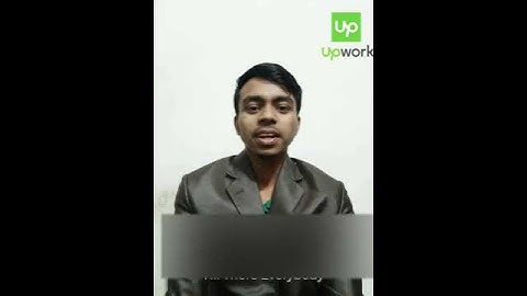 Upwork introduction video