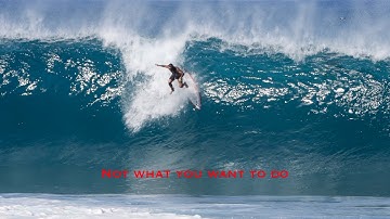 Two Minutes of PIPELINE WIPEOUTS (Raw 4k)