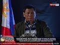 SONA: Duterte, gustong 'di makipag-usap kay Xi kung 'di pag-uusapan ang arbitral ruling