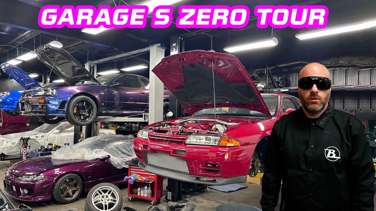 Garage S Zero Workshop Tour with Tommy FYeah - GT-R Specialists