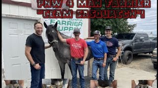 4 ELITE FARRIERS from PNW put on a GREAT CLINIC preparing for WCB Competition in North Carolina!