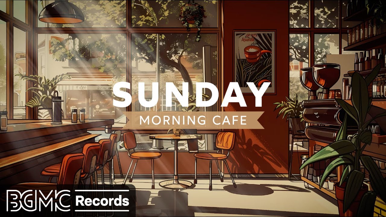 SUNDAY MORNING CAFE Sweet May Jazz  Elegant Bossa Nova to Relaxing   Mellow Coffee Shop Ambience