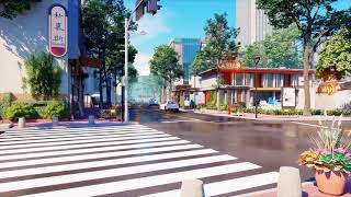 Japanese Street | Song : Alex Parker - Love Games (feat. Olivia Addams) Resimi