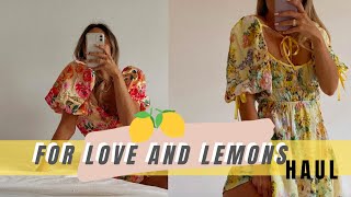 For Love And Lemons Try On Haul Revolve Asos Summer Style Lauren Crowe