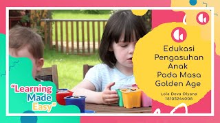 Video Edukasi Pengasuhan Anak Pada Masa Golden Age