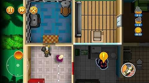 Robbery Bob 2 Playa Mafioso level 2 🌟🌟🌟Perfect !! #robberybob2