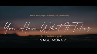 [A-ha FR] a-ha "You have what it takes" - Lyrics duo version (Magne Furuholmen & Morten Harket)