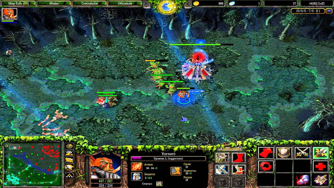 TÉLÉCHARGER MAP DOTA 6.74 GRATUIT