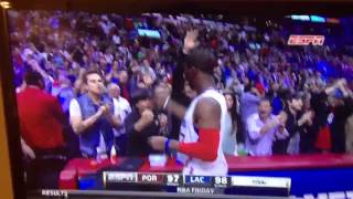 Mark McGrath left hanging by Chris Paul @wsufloyd