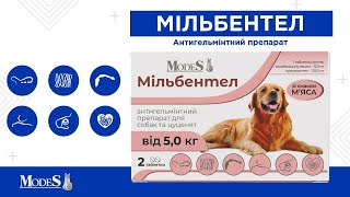 Мільбентел - антигельмінтний препарат для тварин від MODES
