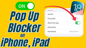 How to Turn on Pop Up Blocker on iPhone Safari (iOS 18)