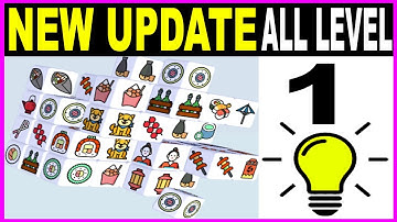 Tile Connect-Match 3D Game (New Update) Gameplay Walkthrough Part 1 - All Levels Solutions Android