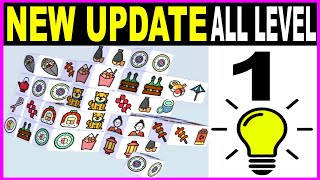 Tile Connect-Match 3D Game (New Update) Gameplay Walkthrough Part 1 - All Levels Solutions Android