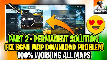 😍Permanent Solution Battleground Mobile India Maps Not Downloading🔥 | BGMI 0.1 MB ERROR PROBLEM FIX