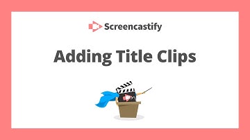 Adding Title Clips