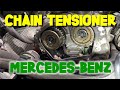 REMOVE/INSTALL CHAIN TENSIONER FOR MERCEDES BENZ TRUCK GL 450 ENGINE 157, 276, 278 MODEL 166