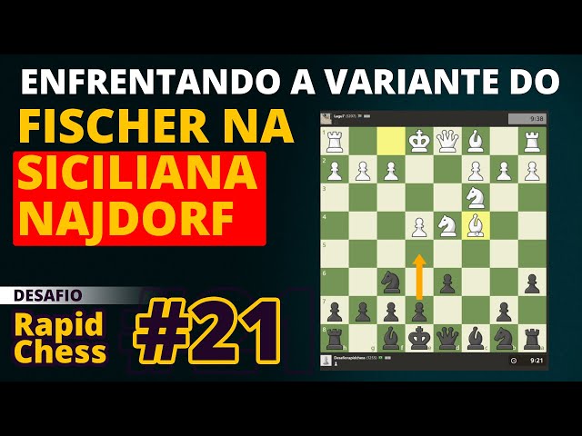 Do prato à boca! Fischer joga uma Siciliana contra o Walther e passa s