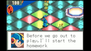 Long Play - Megaman Battle Network 2 (Airman Scenario) (GameBoy Player footage)