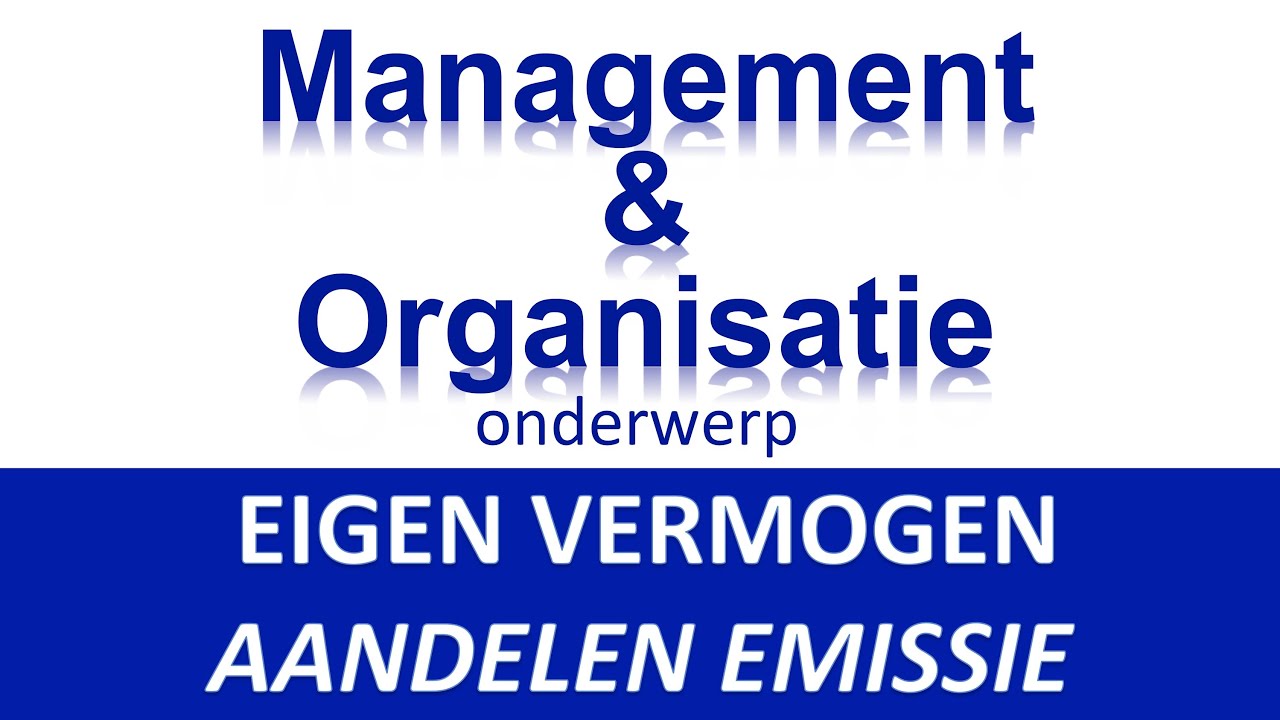 Eigenvermogen Aandelen Emissie YouTube Eigenvermogen Aandelen Emissie YouTube