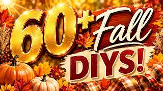 60+ GORGEOUS Fall Dollar Tree DIY Craft Hacks