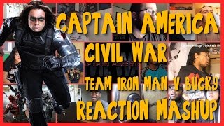 Captain America: Civil War - CLIP "The Team Vs Bucky" - Reactions Mashup