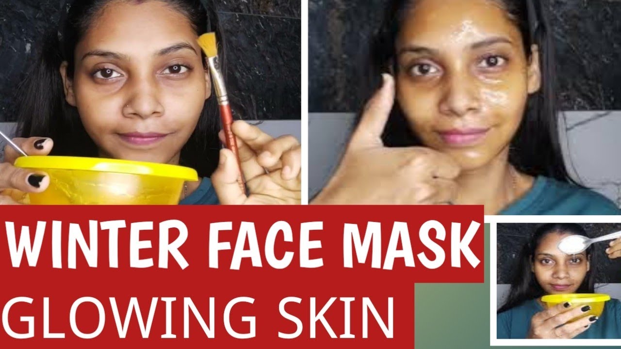 DIY Winter Skin Care Remedy In Hindi / Winter Face Mask Remedy For Skin ...