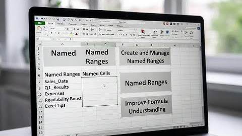 Excel Named Ranges & Named Cells – Make Your Formulas 10x More Readable!