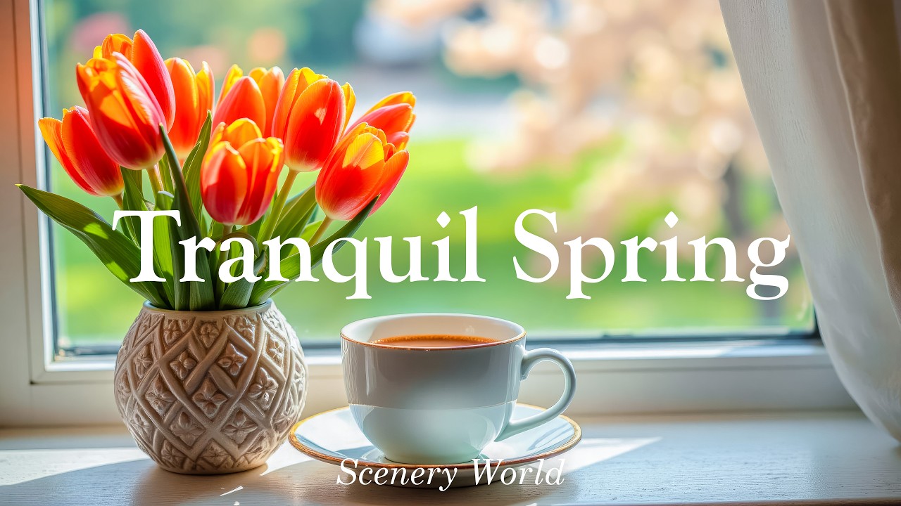 조용히 틀어두기 좋은 봄 피아노 🌷 포근한 감성 플레이리스트 - Tranquil Spring | Scenery World