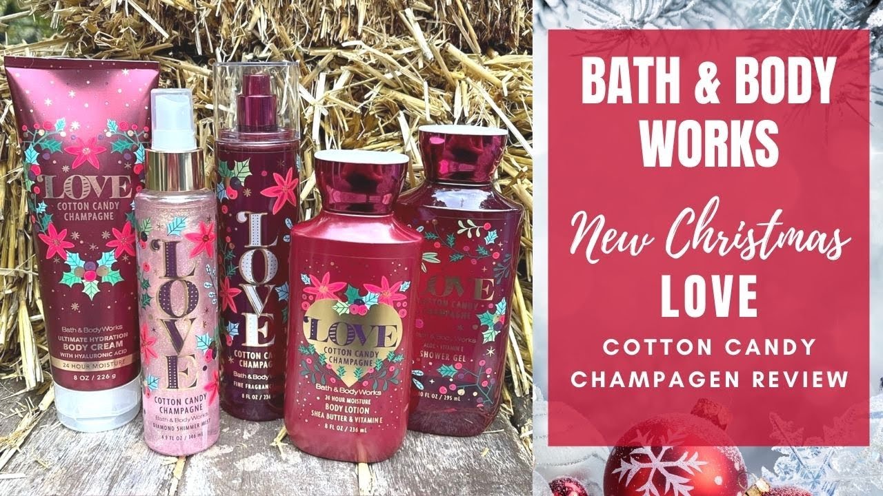 Bath and Body Works Champagne Toast Fine Fragrance Mist, Body Lotion, Body  Cream, Shower Gel, Moisturizing Body Wash 