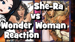 ✨ MUCH STRONGER THAN I THOUGHT !【SHE-RA VS WONDER WOMAN (HE-MAN VS DC) | DEATH BATTLE! REACTION】✨