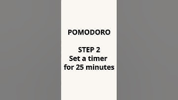 Mastering Time Management: A Short Guide to the Pomodoro Technique #shorts