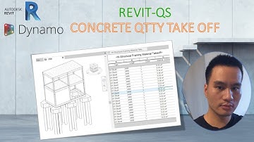 Revit QS - Ex 3.1: Concrete quantity take off