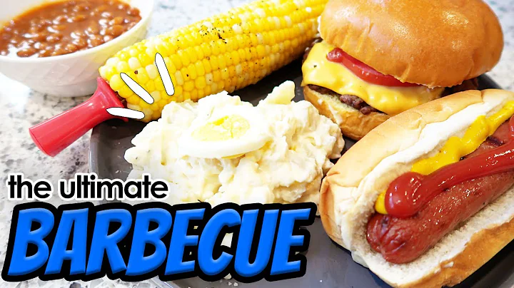 🍔The ULTIMATE Potato Salad Recipe & Backyard BBQ! 🌽 Grilled Burgers, Corn on the Cob