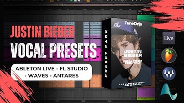 Justin Bieber - Vocal Preset Essentials | Ableton, FL Studio, Logic, Pro Tools & More